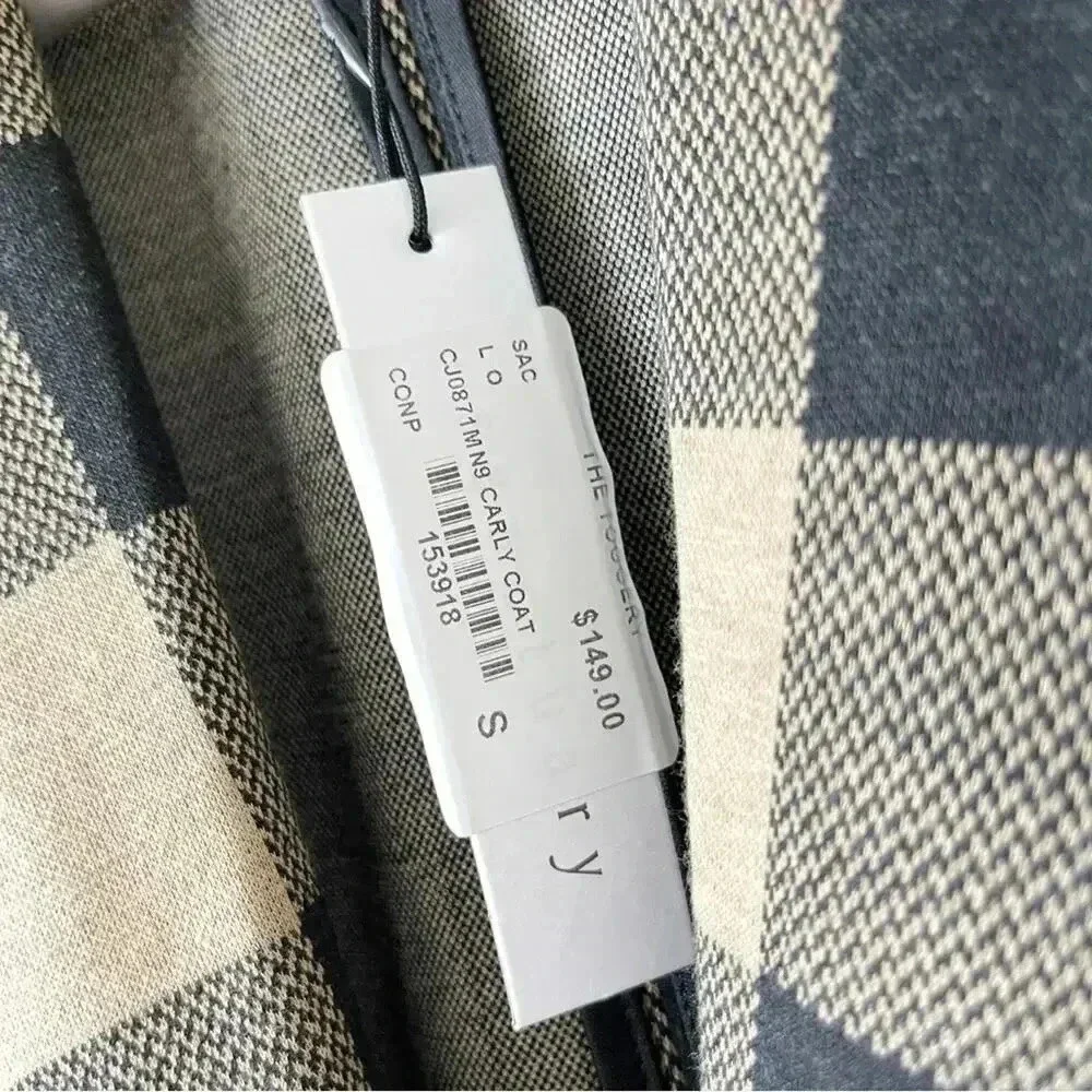 Sanctuary Carly Coat in Connor Plaid S NWT